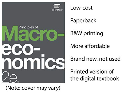 Principles Of Macroeconomics 2E By Openstax (Paperback Version, B&W)-used