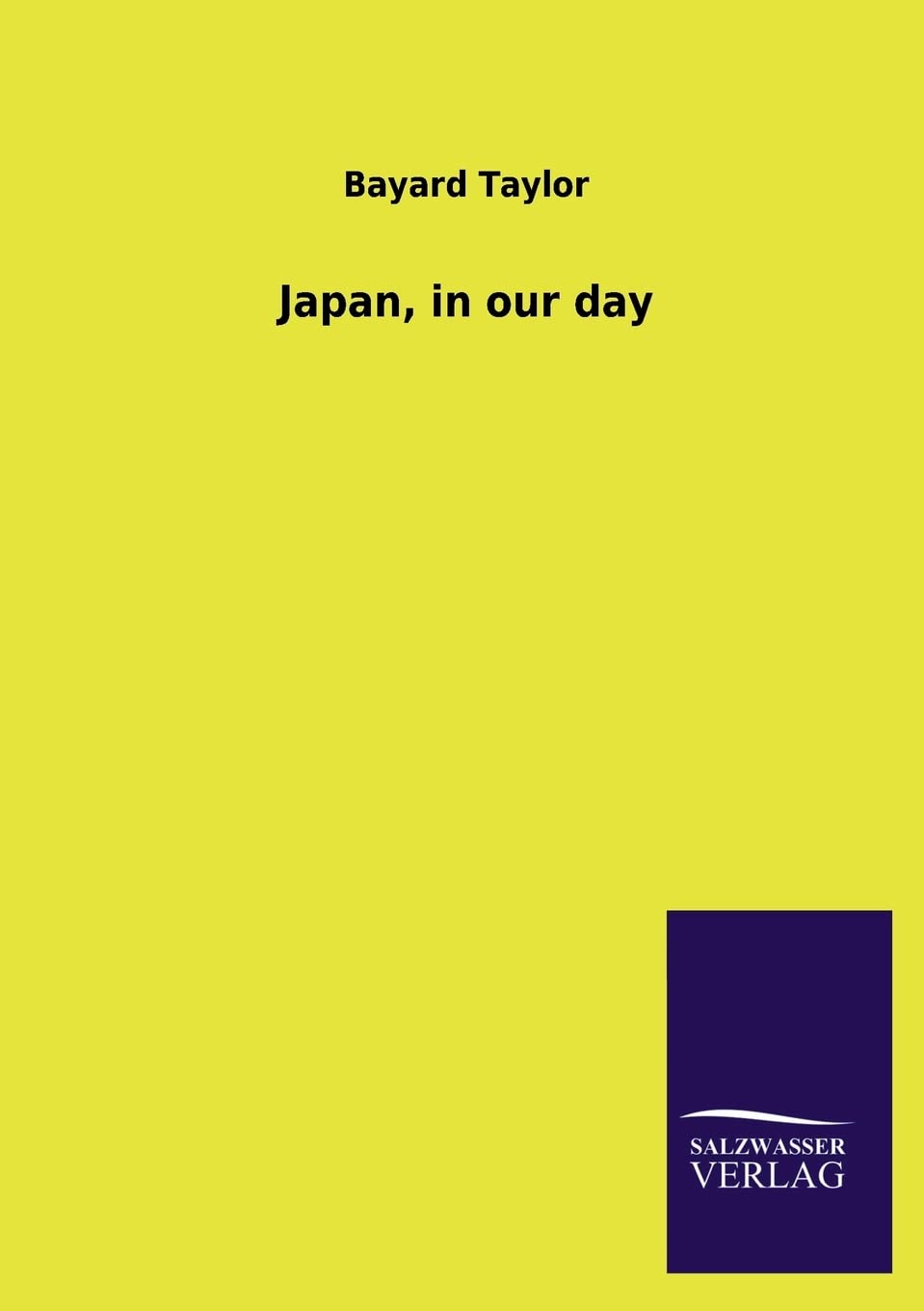Japan, in our day (German Edition),Used