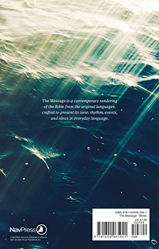 The Message Ministry Edition (Softcover, Green): The Bible in Contemporary Language,Used