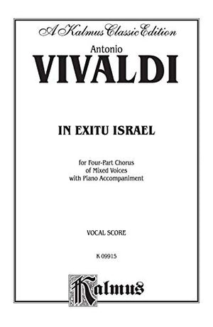 In Exitu Israel: SATB with SATB Soli (Italian, English Language Edition) (Kalmus Edition) (Italian Edition),Used