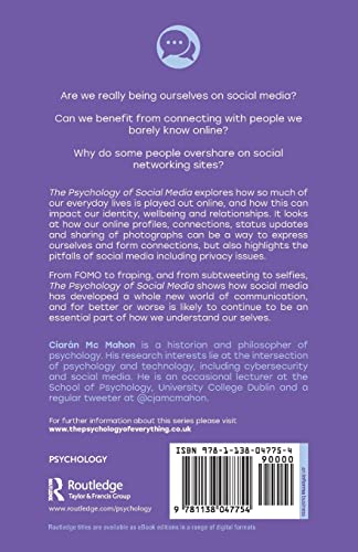 The Psychology of Social Media (The Psychology of Everything),Used