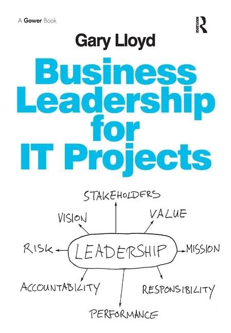 Business Leadership for IT Projects,Used