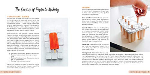 For The Love Of Popsicles: Naturally Delicious Icy Sweet Summer Treats From Az