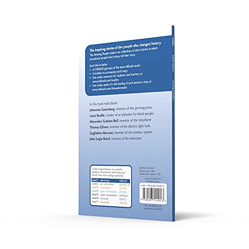 Collins Elt Readers  Amazing Inventors (Level 1) (Collins English Readers),Used