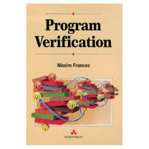 Program Verification (International Computer Science Series),Used
