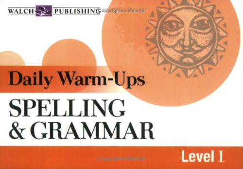 Spelling and Grammar (Daily WarmUps),Used