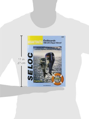 Nissan/Tohatsu Outboards 199213 Repair Manual: All 2Stroke & 4Stroke Models,Used