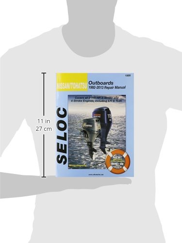 Nissan/Tohatsu Outboards 199213 Repair Manual: All 2Stroke & 4Stroke Models,Used