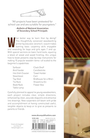 Easy Carpentry Projects For Children (Dover Children'S Activity Books)