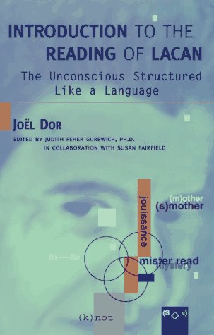 Introduction to the Reading of Lacan: The Unconscious Structured Like a Language (The Lacanian Clinical Field),Used