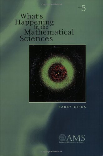What'S Happening In The Mathematical Sciences, 20012002,Used