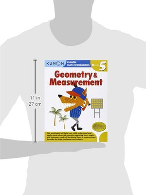Kumon Grade 5 Geometry & Measurement (Kumon Math Workbooks) (Kumon Math Workbooks Grade 5),Used