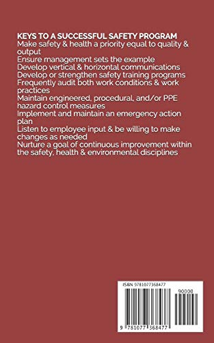WORKPLACE SAFETY MANUAL: Hazard Awareness & Control Programs,Used