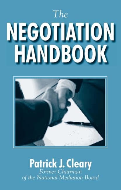 The Negotiation Handbook,Used