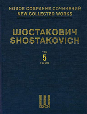 Symphony No5 Op47 Full Score Dsch New Collected Works Volume 5 Ncw 5,New