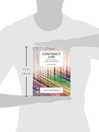 Contract Law: Text, Cases, and Materials,Used