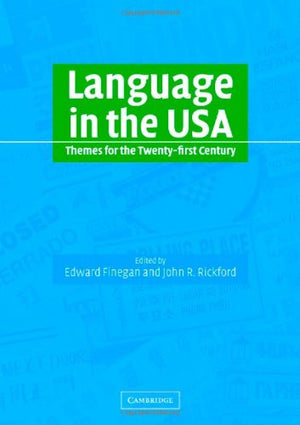 Language in the USA: Themes for the Twentyfirst Century,Used