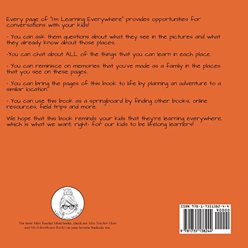I'm Learning Everywhere: (A Miss Teacher Mom Book),Used