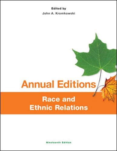 Annual Editions: Race And Ethnic Relations, 19/E,New