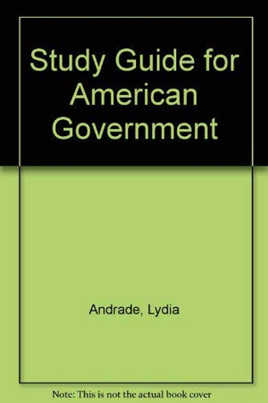 Study Guide for American Government,Used