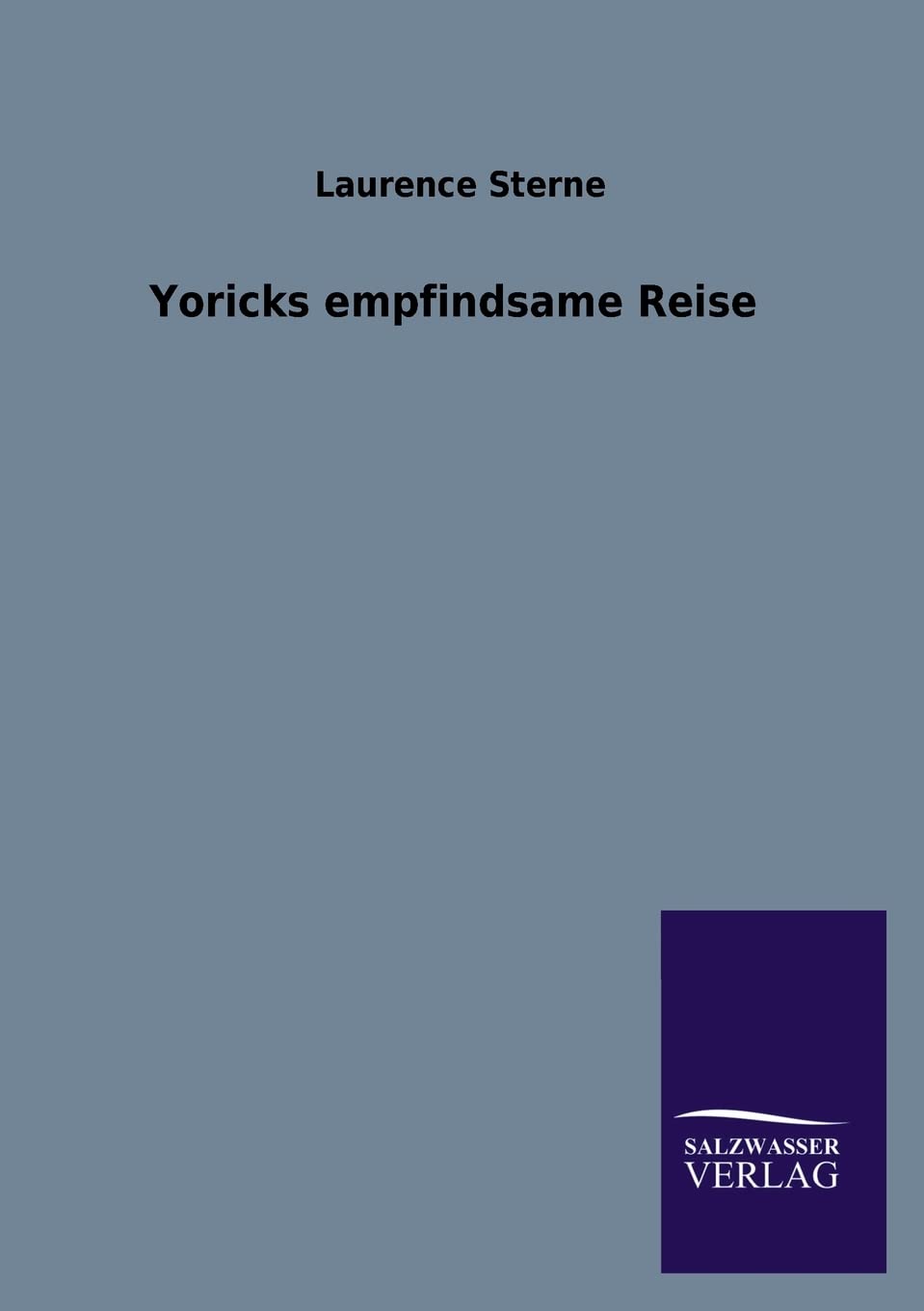 Yoricks Empfindsame Reise (German Edition),Used