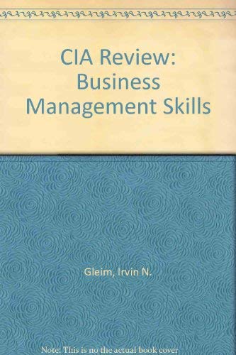 CIA Review: Business Management Skills,Used