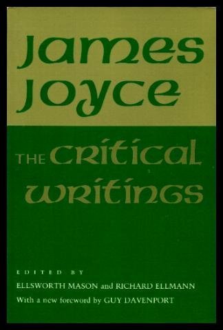 The Critical Writings Of James Joyce,Used
