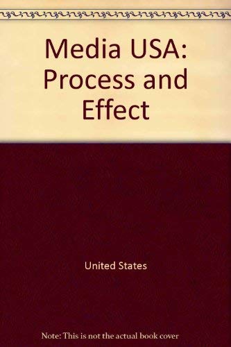 Media USA: Process and Effect (Pulpit Library),Used