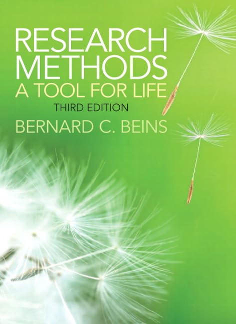 Research Methods: A Tool for Life (3rd Edition),Used