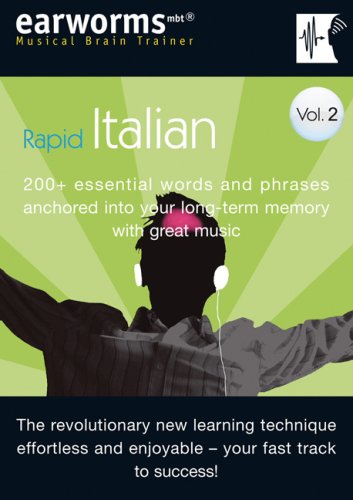Earworms Rapid Italian, Volume 2,Used