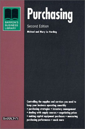 Purchasing (Barron's Business Library Series),Used