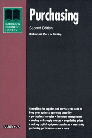 Purchasing (Barron's Business Library Series),Used