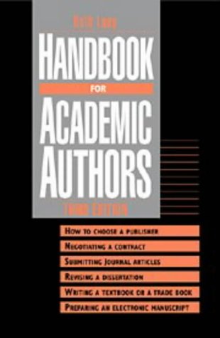 Handbook for Academic Authors,Used