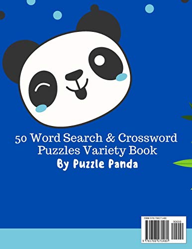 Fabulously Fun Puzzle Book # 1 (Word Search and Crossword Puzzles by Puzzle Panda Publishing),Used