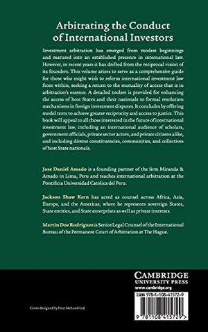 Arbitrating the Conduct of International Investors,Used