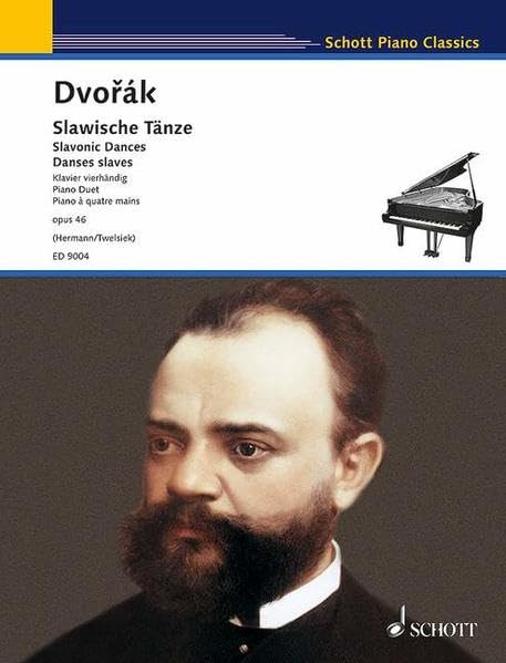 Slavonic Dances, Op. 46: One Piano, Four Hands,Used