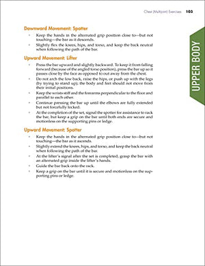 Exercise Technique Manual for Resistance Training