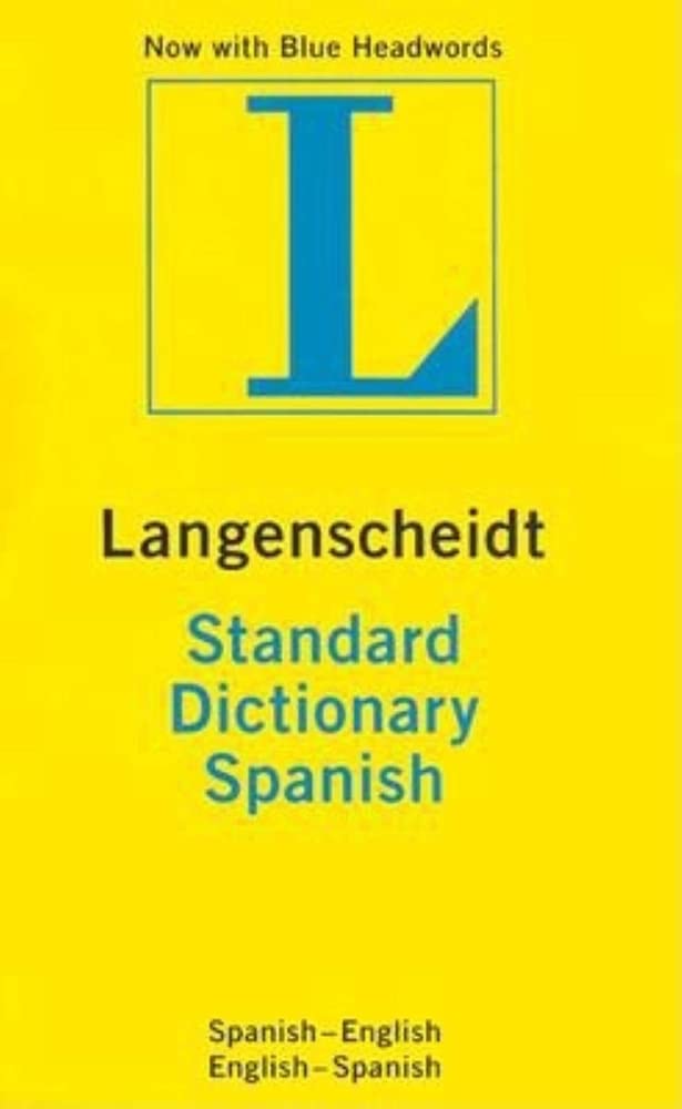 Langenscheidt Standard Dictionary Spanish: SpanishEnglish, EnglishSpanish (New Standard Dictionaries) (Spanish Edition),Used