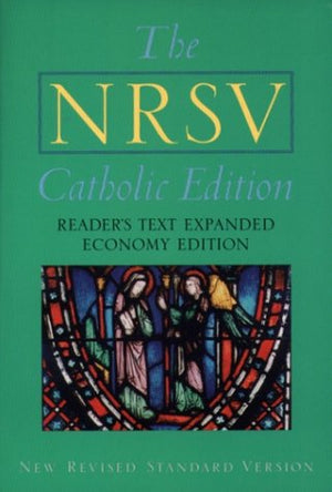 The NRSV Catholic Edition with Concordance: Economy Edition: New Revised Standard Version,Used