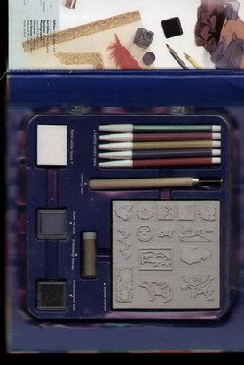 The Ultimate Rubber Stamp Kit (Art Action Book),Used