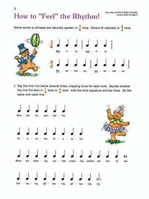 Alfred's Basic Piano Prep Course Theory, Bk B: For the Young Beginner (Alfred's Basic Piano Library, Bk B),New