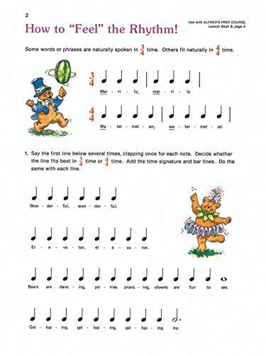 Alfred's Basic Piano Prep Course Theory, Bk B: For the Young Beginner (Alfred's Basic Piano Library, Bk B),New