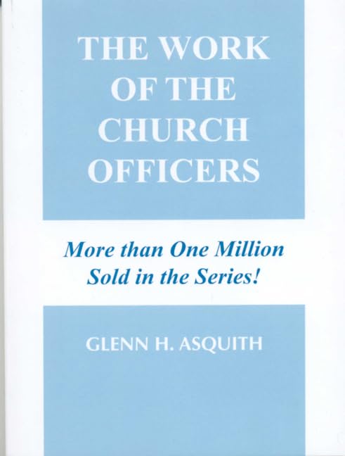 The Work Of The Church Officer,Used