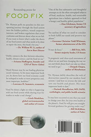Food Fix: How to Save Our Health, Our Economy, Our Communities, and Our PlanetOne Bite at a Time (The Dr. Mark Hyman Library,