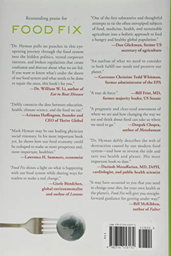 Food Fix: How to Save Our Health, Our Economy, Our Communities, and Our PlanetOne Bite at a Time (The Dr. Mark Hyman Library,