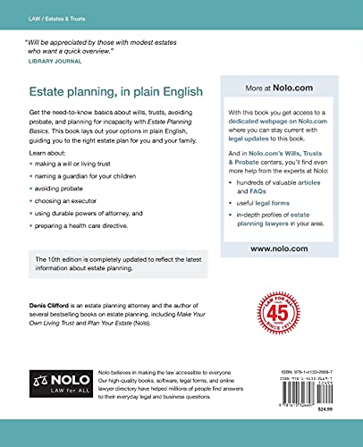 Estate Planning Basics,Used
