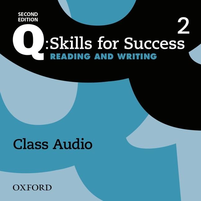 Q2e 2 Reading and Writing Class Audio CD X2,New