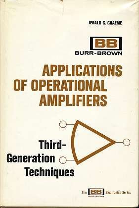 Applications Of Operational Amplifiers: Third Generation Techniques,New
