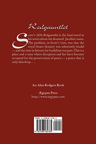 Redgauntlet by Sir Walter Scott, Fiction, Historical, Literary, Classics,Used