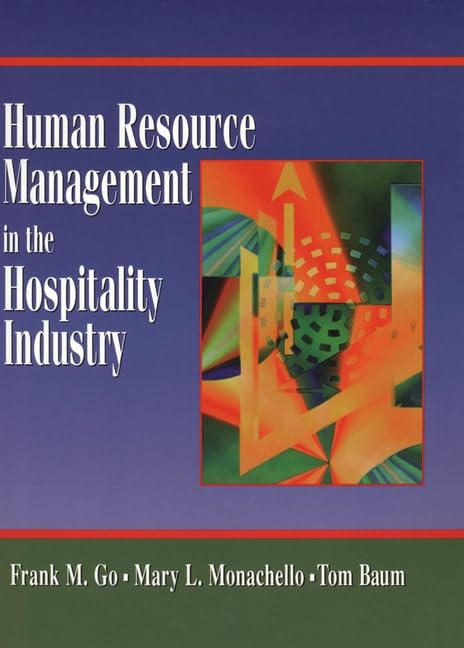 Human Resource Management In The Hospitality Industry,Used